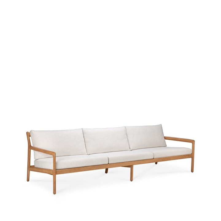 Jack outdoor 3-sits soffa teak, Offwhite Ethnicraft