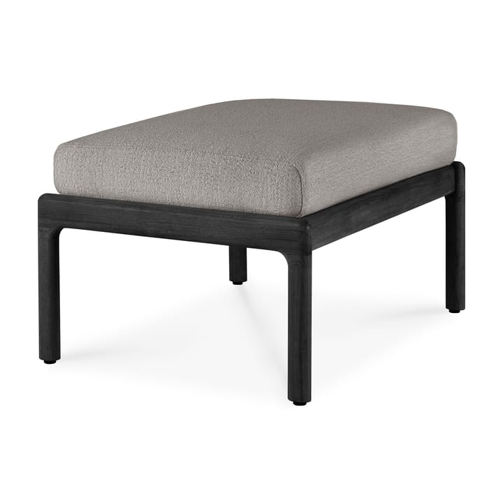 Jack outdoor fotpall svartbetsad teak, Mocha Ethnicraft