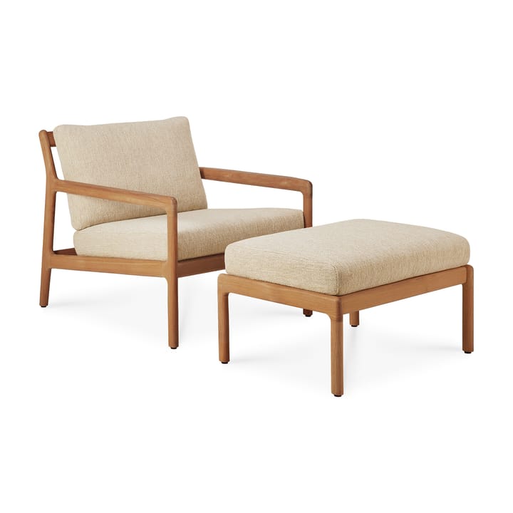 Jack outdoor fotpall teak, Natural Ethnicraft