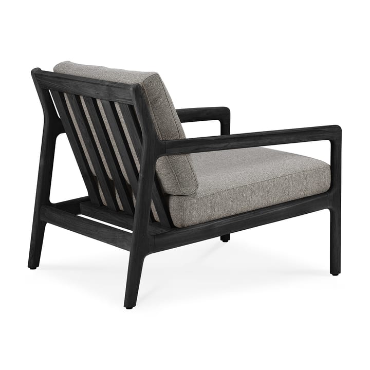 Jack outdoor loungefåtölj svartbetsad teak, Mocha Ethnicraft