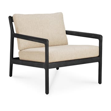 Jack outdoor loungefåtölj svartbetsad teak - Natural - Ethnicraft