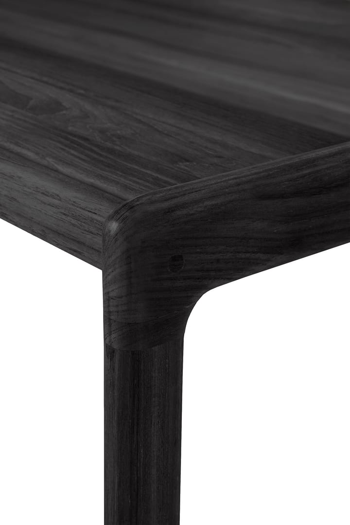 Jack outdoor sidobord svartbetsad teak, 54x54 cm Ethnicraft