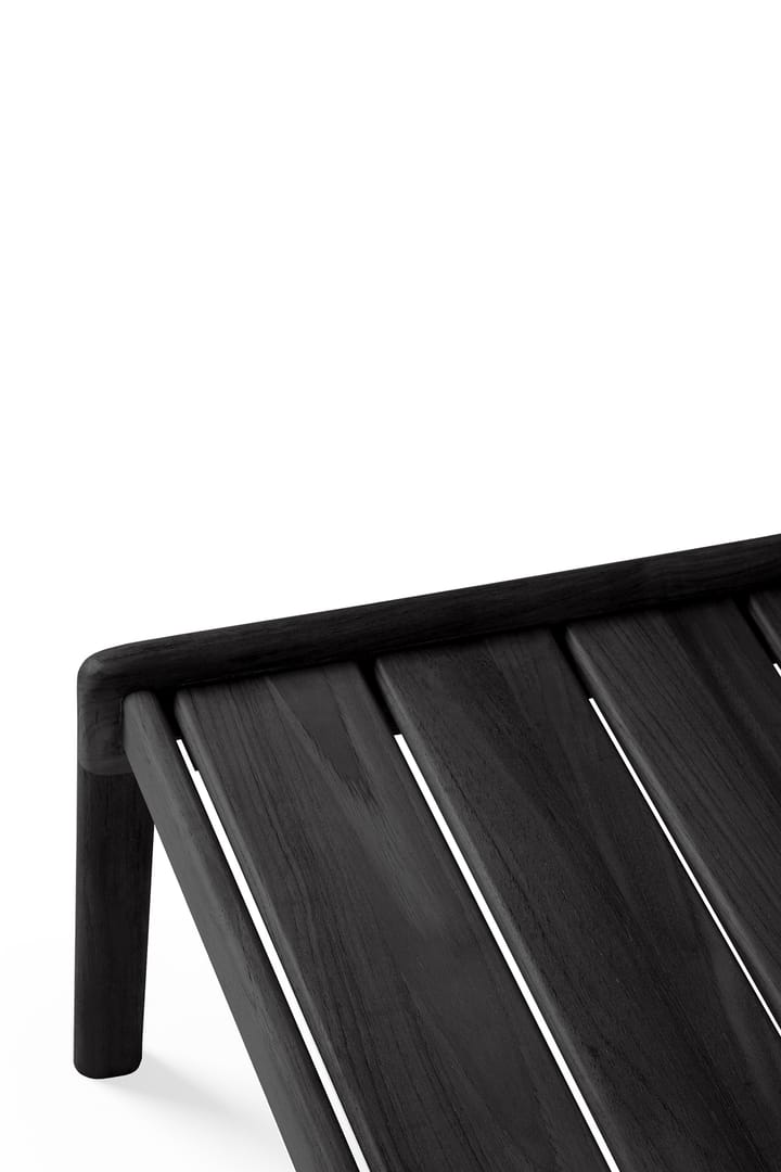 Jack outdoor sidobord svartbetsad teak, 54x54 cm Ethnicraft