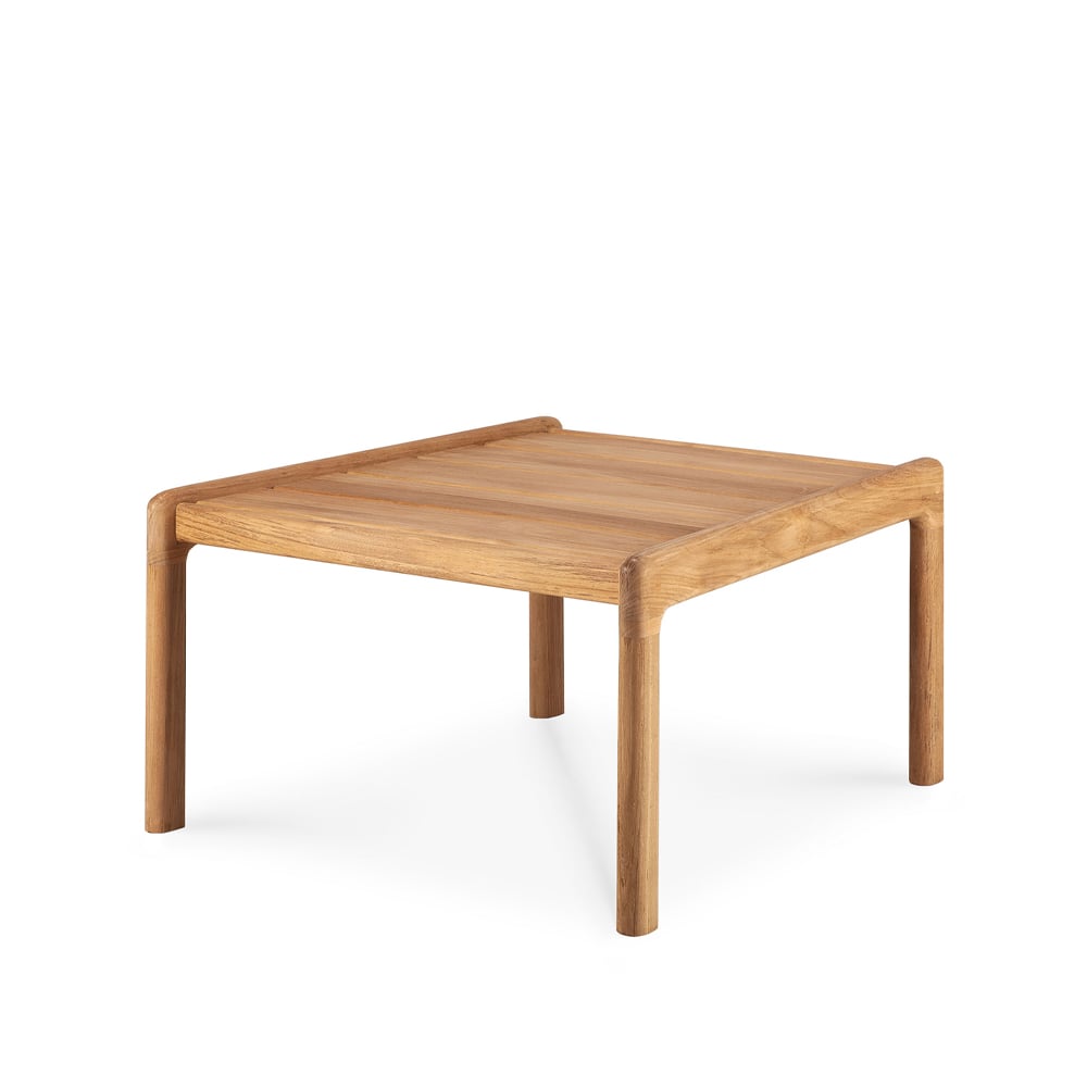 Ethnicraft Jack outdoor sidobord teak 54x54 cm | Skandinavisk Design | Trädgårdsbord | Brun