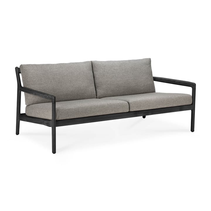 Jack outdoor soffa 2-sits svartbetsad teak, Mocha Ethnicraft