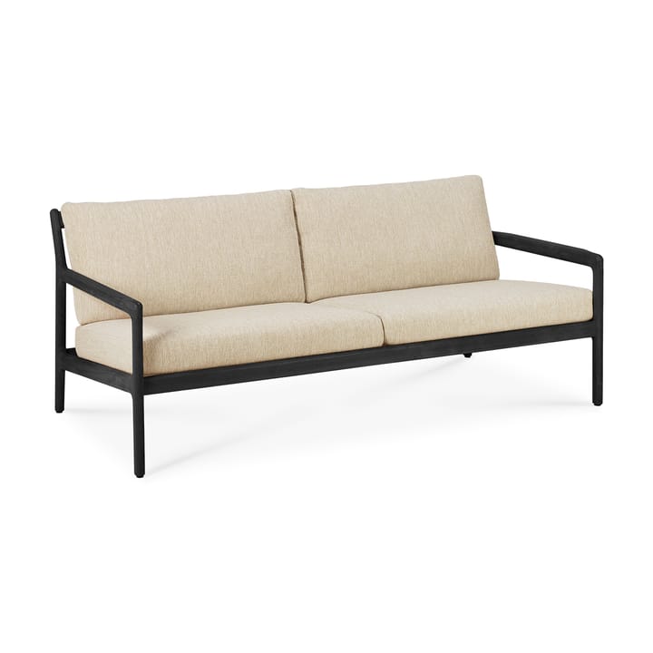 Jack outdoor soffa 2-sits svartbetsad teak, Natural Ethnicraft