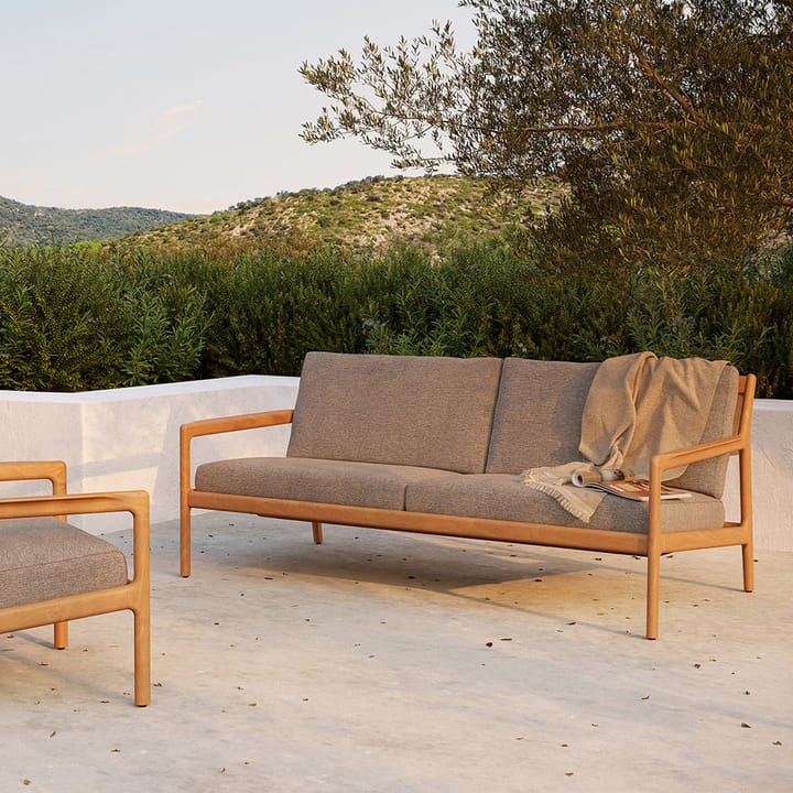 Jack outdoor soffa 2-sits teak, Mocha Ethnicraft