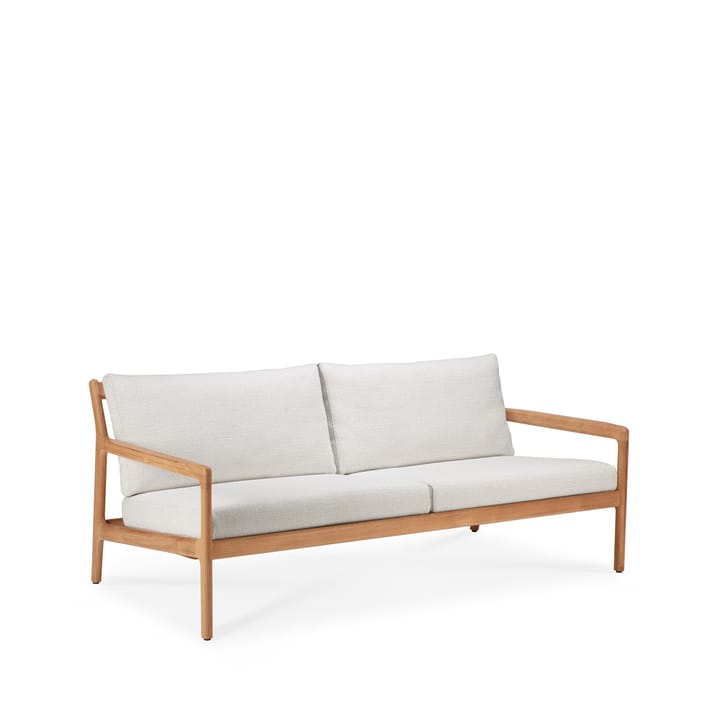 Jack outdoor soffa 2-sits teak, offwhite, teakstativ Ethnicraft