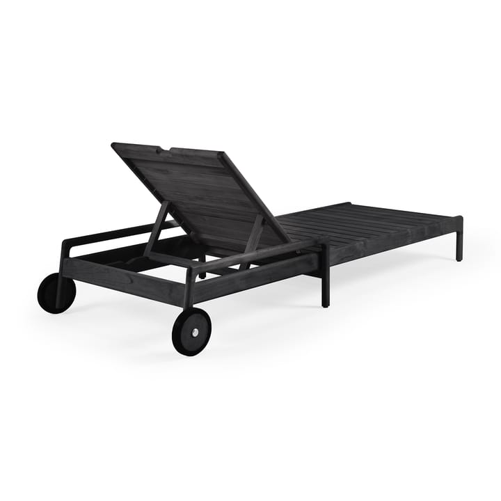 Jack outdoor solsäng svartbetsad teak, Exkl. dyna Ethnicraft