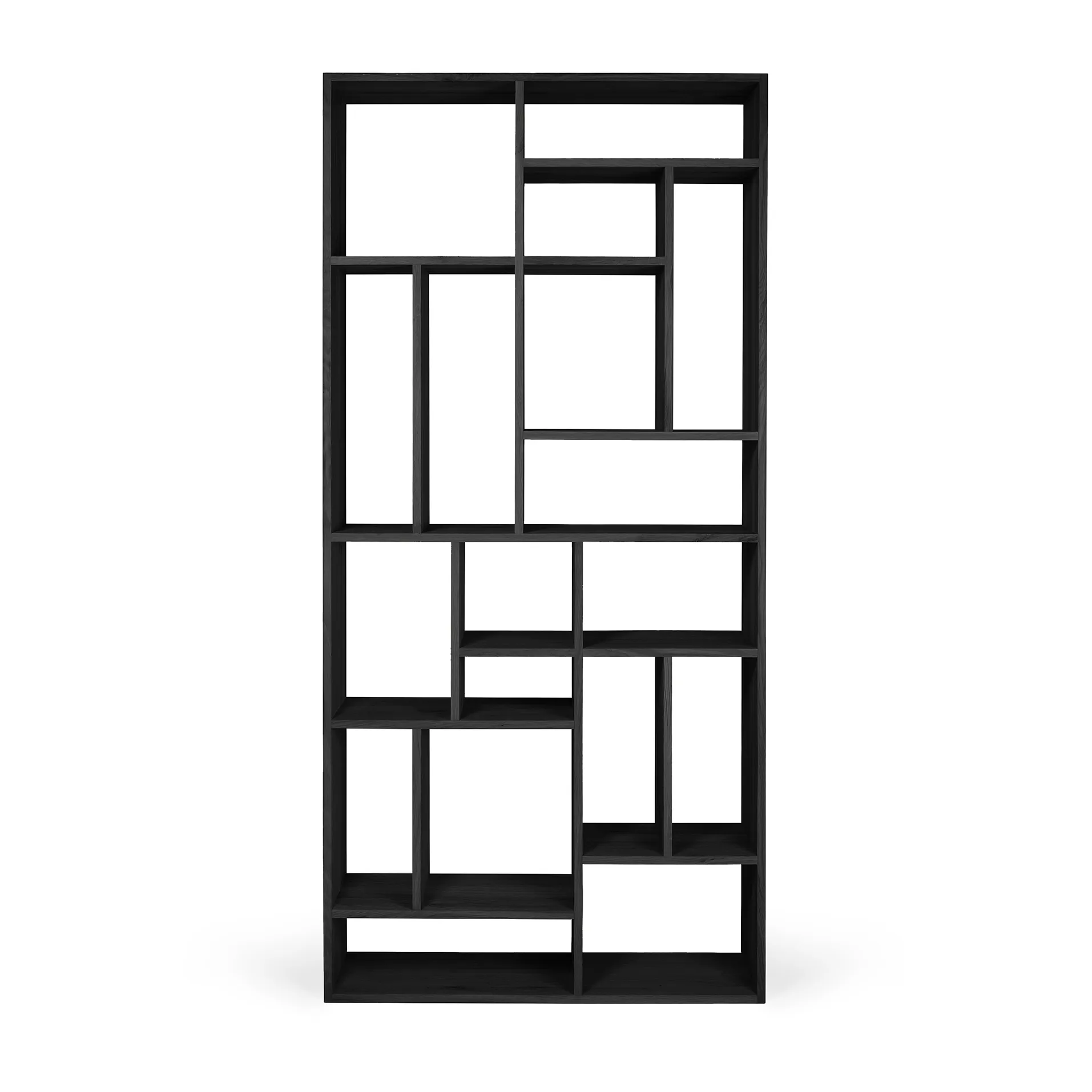 M Rack bokhylla stor, Svart ek Ethnicraft