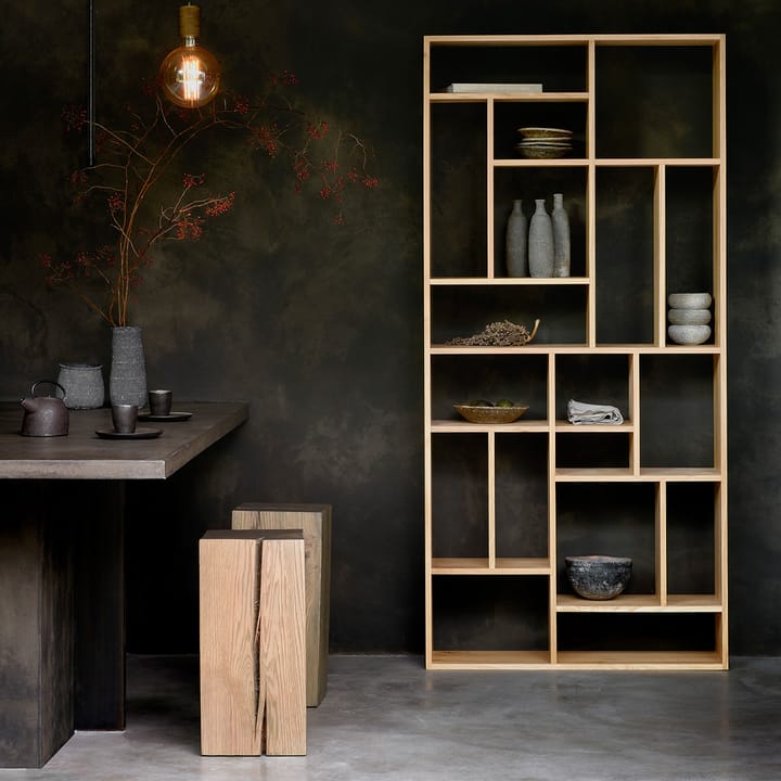 M Rack bokhylla stor, Teak Ethnicraft