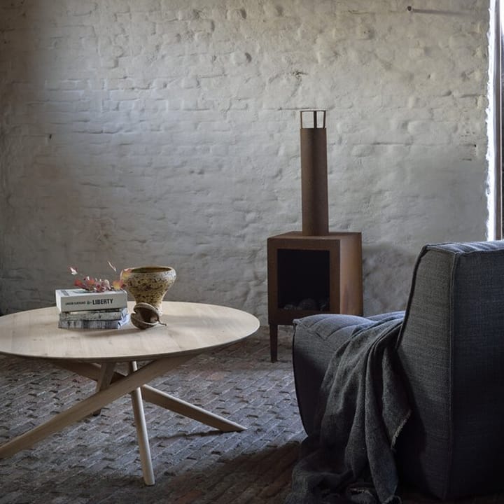 Mikado soffbord ovalt, Oak wax oil oval Ethnicraft