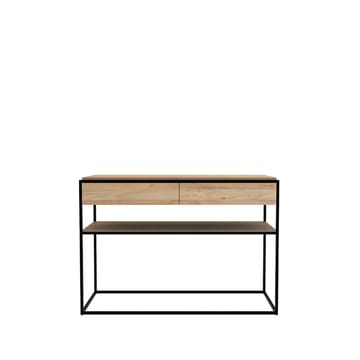Monolit konsolbord 122x40 cm - Oak-Black - Ethnicraft