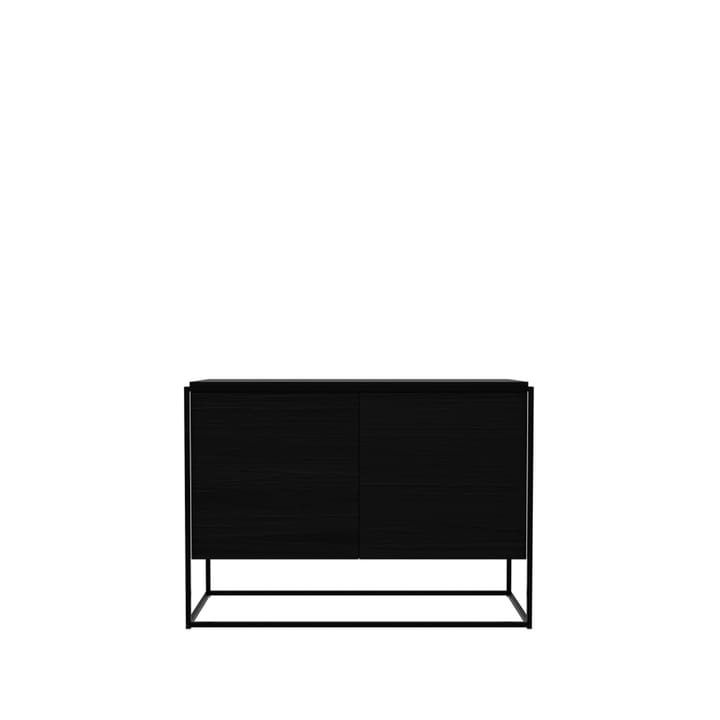 Monolit sideboard - Svart ek 2 dörrar-Metall - Ethnicraft