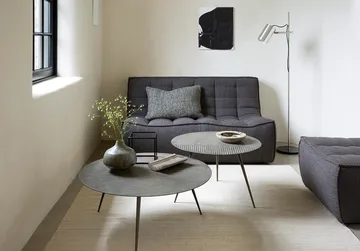 N701 fotpall 70x70 cm - Dark grey - Ethnicraft