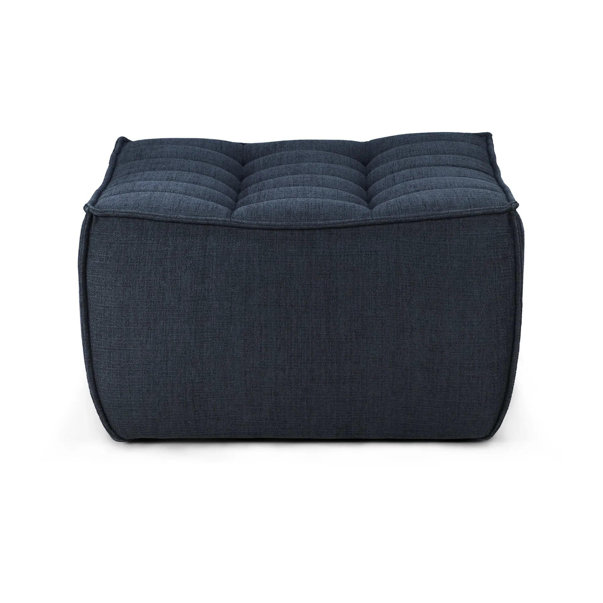 N701 fotpall 70x70 cm, Graphite Eco Ethnicraft