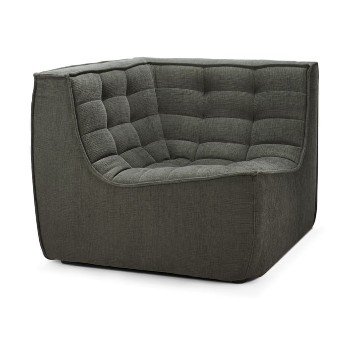 N701 hörnmodul rak, Moss Eco fabric Ethnicraft