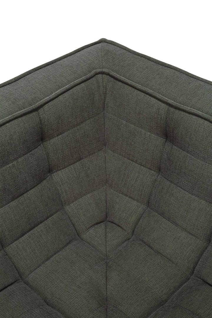 N701 hörnmodul rak, Moss Eco fabric Ethnicraft