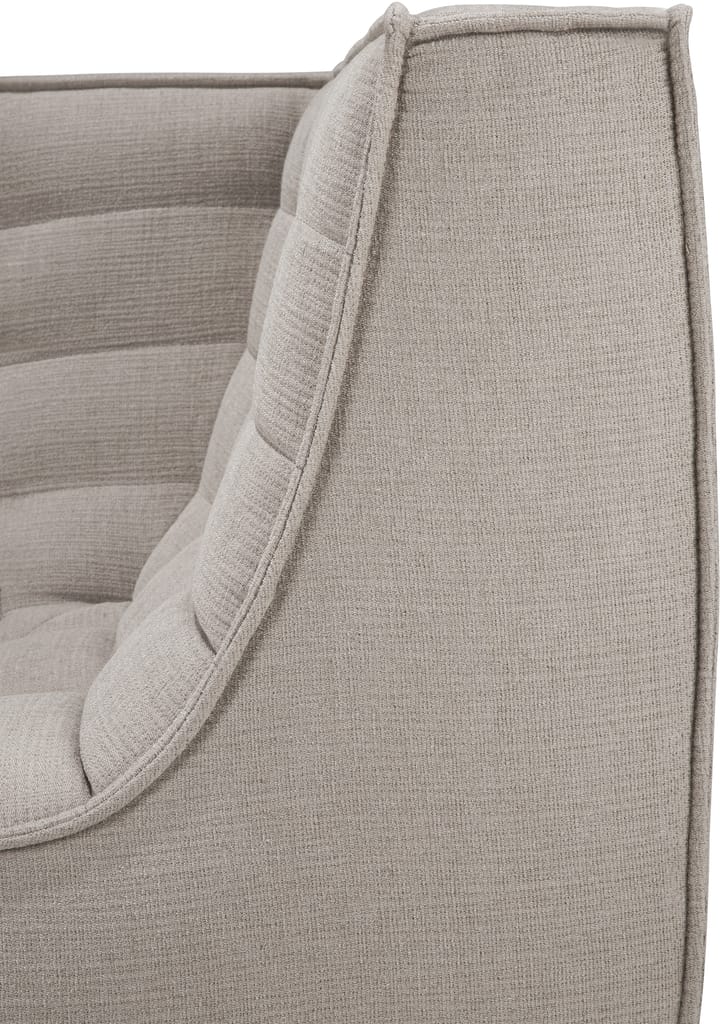 N701 hörnmodul rak, Tyg Ecru beige Ethnicraft