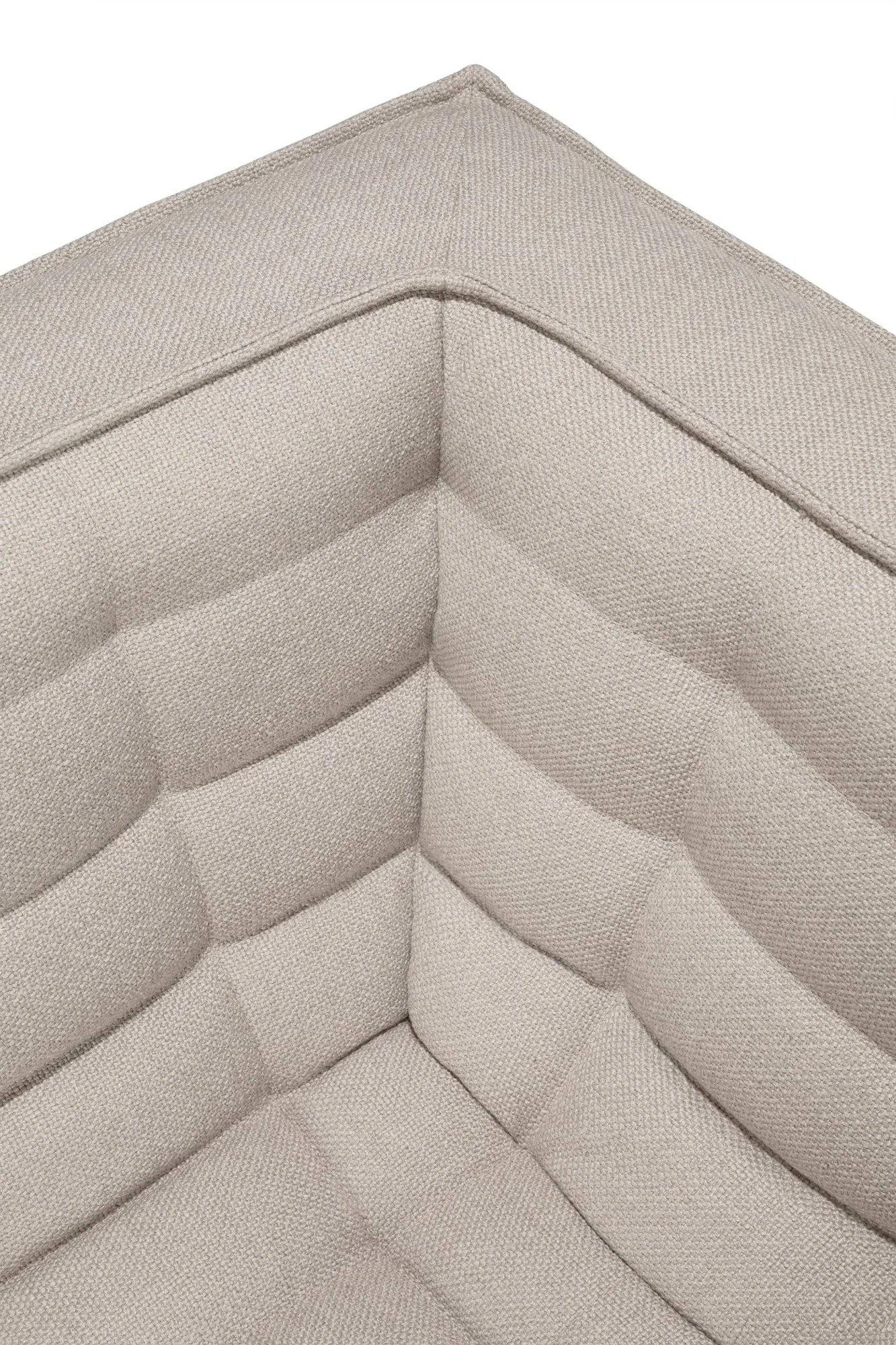 N701 soffa 2-sits, Beige, med armstöd Ethnicraft