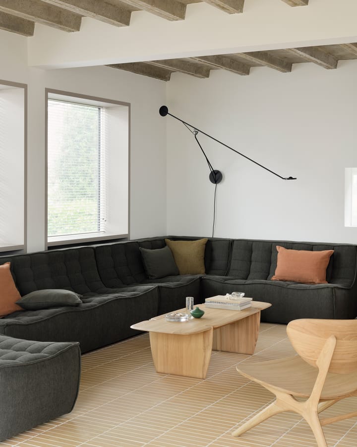 N701 soffa 2-sits, Moss Eco fabric Ethnicraft