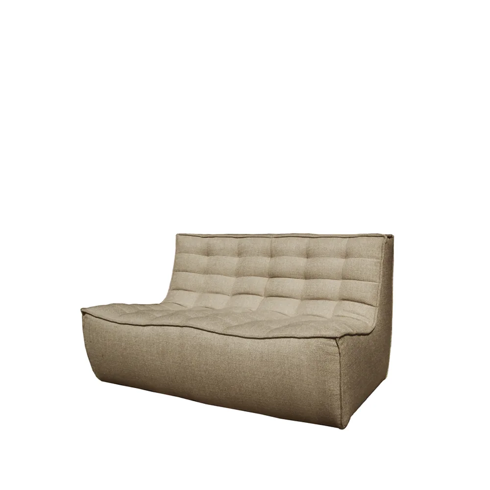 N701 soffa 2-sits, Tyg beige Ethnicraft