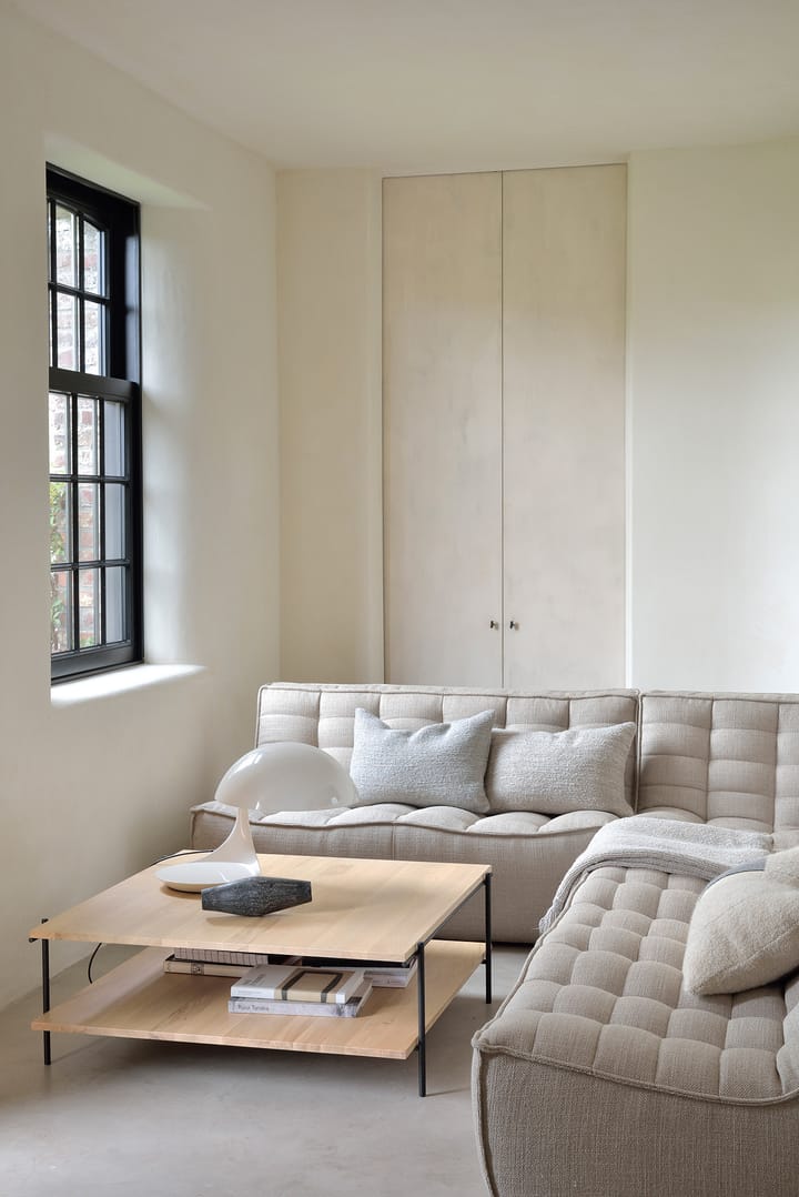 N701 soffa 2-sits - Tyg beige - Ethnicraft