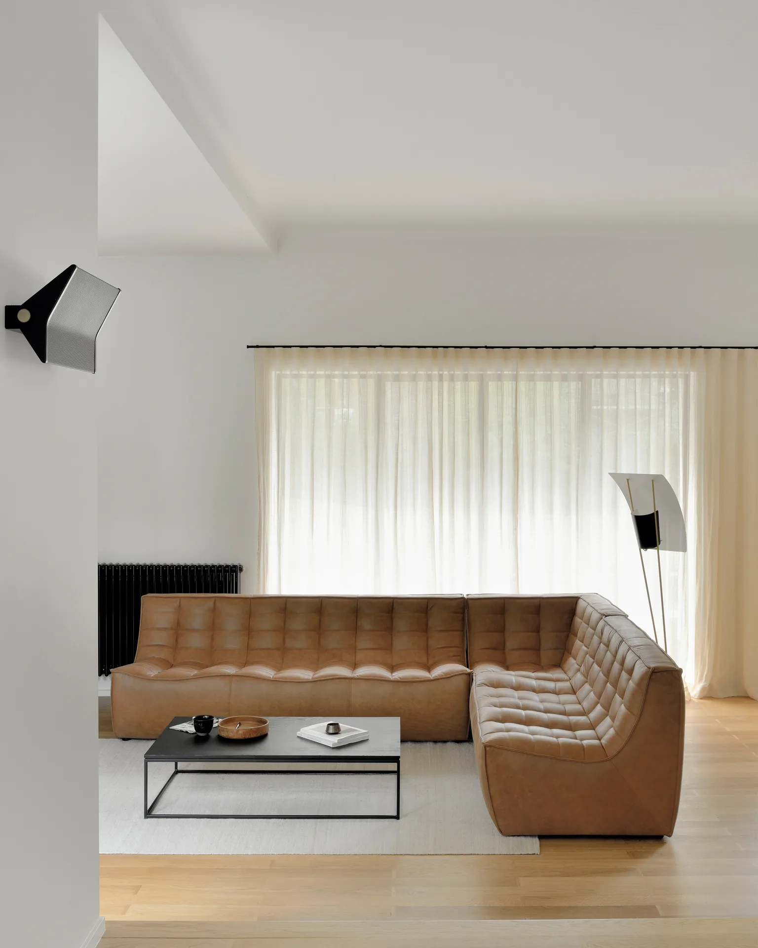 N701 soffa 3-sits, Läder old saddle Ethnicraft