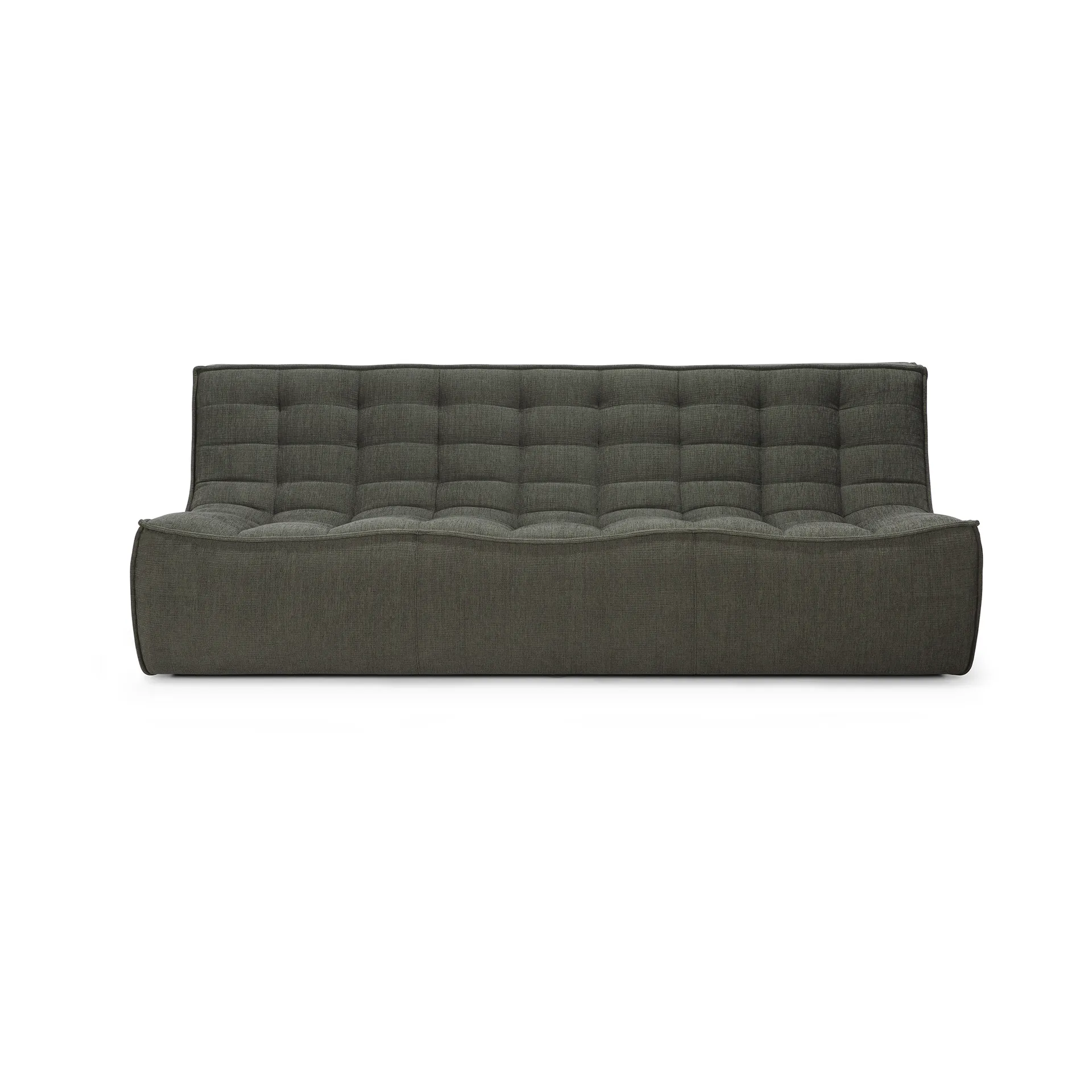 N701 soffa 3-sits, Moss Eco fabric Ethnicraft