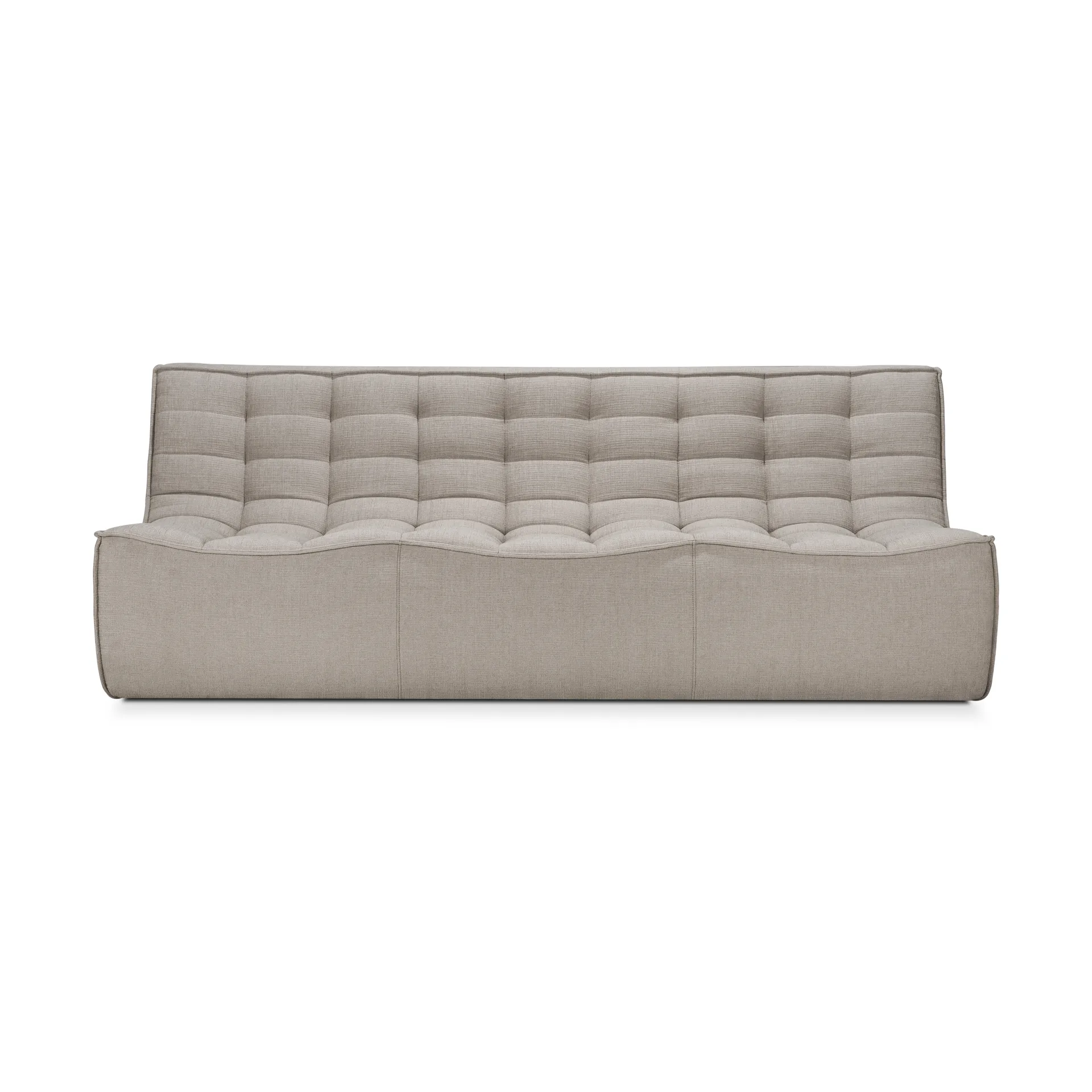 N701 soffa 3-sits, Tyg Ecru beige Ethnicraft