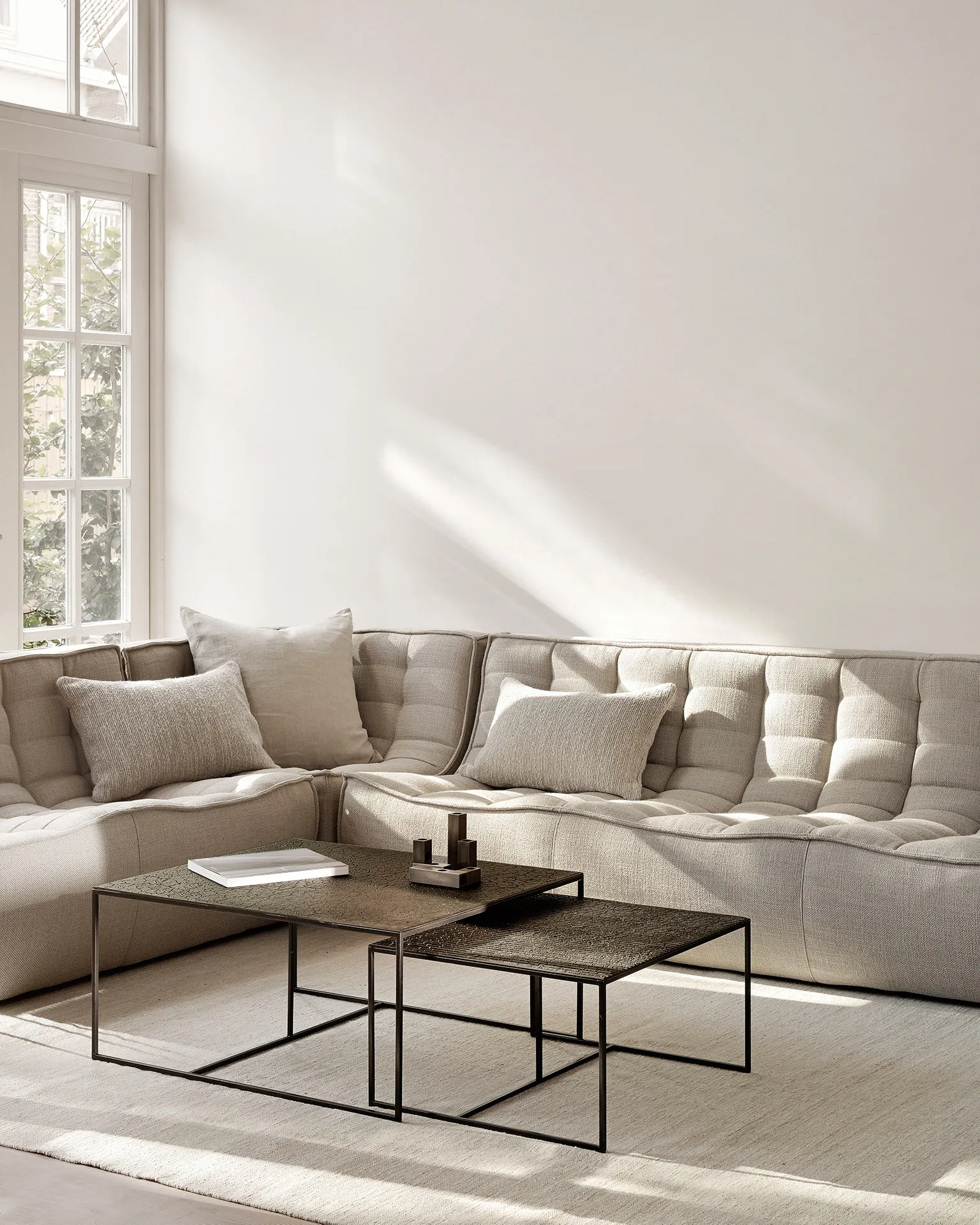 Nomad kudde 60x40 cm, Oat Ethnicraft