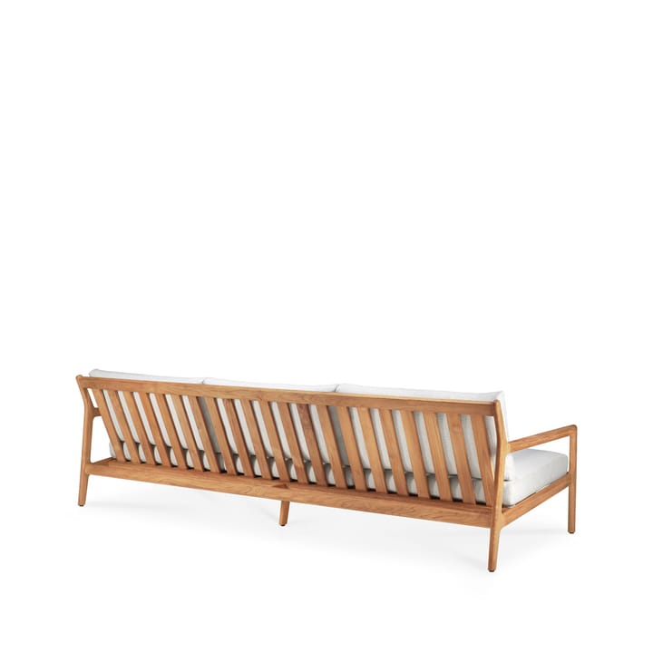 Jack outdoor 3-sits soffa - Off white-Teak 73x265 cm - Ethnicraft NV