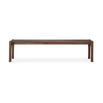 PI bänk 186x35 cm - Lackad teak brown - Ethnicraft
