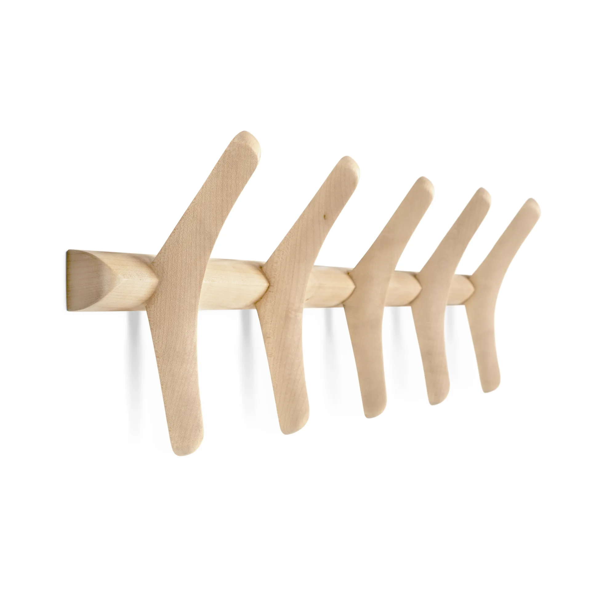 PI klädhängare vägg, Lackerad platan, 70x21 cm Ethnicraft