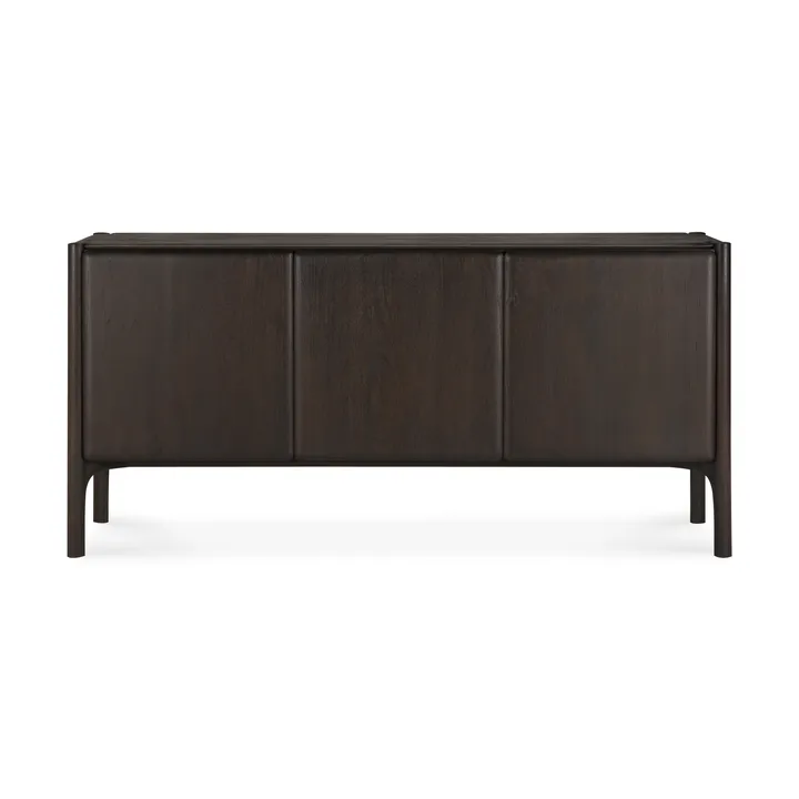 PI Sideboard - Teak dark brown, 3 dörrar - Ethnicraft