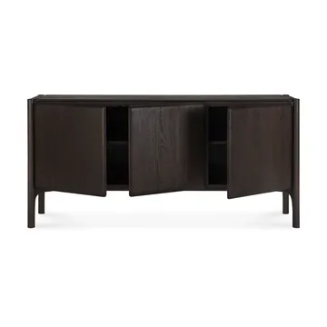 PI Sideboard - Teak dark brown, 3 dörrar - Ethnicraft