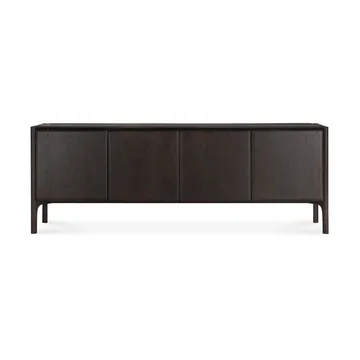 PI Sideboard - Teak dark brown, 4 dörrar - Ethnicraft