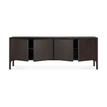 PI Sideboard - Teak dark brown, 4 dörrar - Ethnicraft