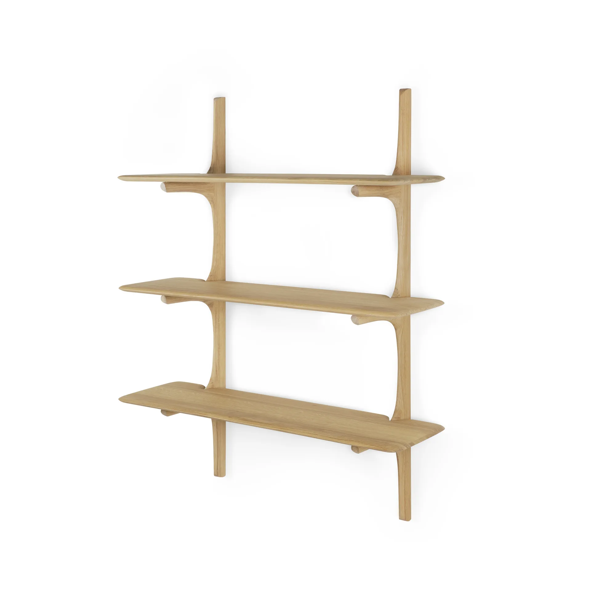 PI vägghylla, Ek, 3 hyllor Ethnicraft