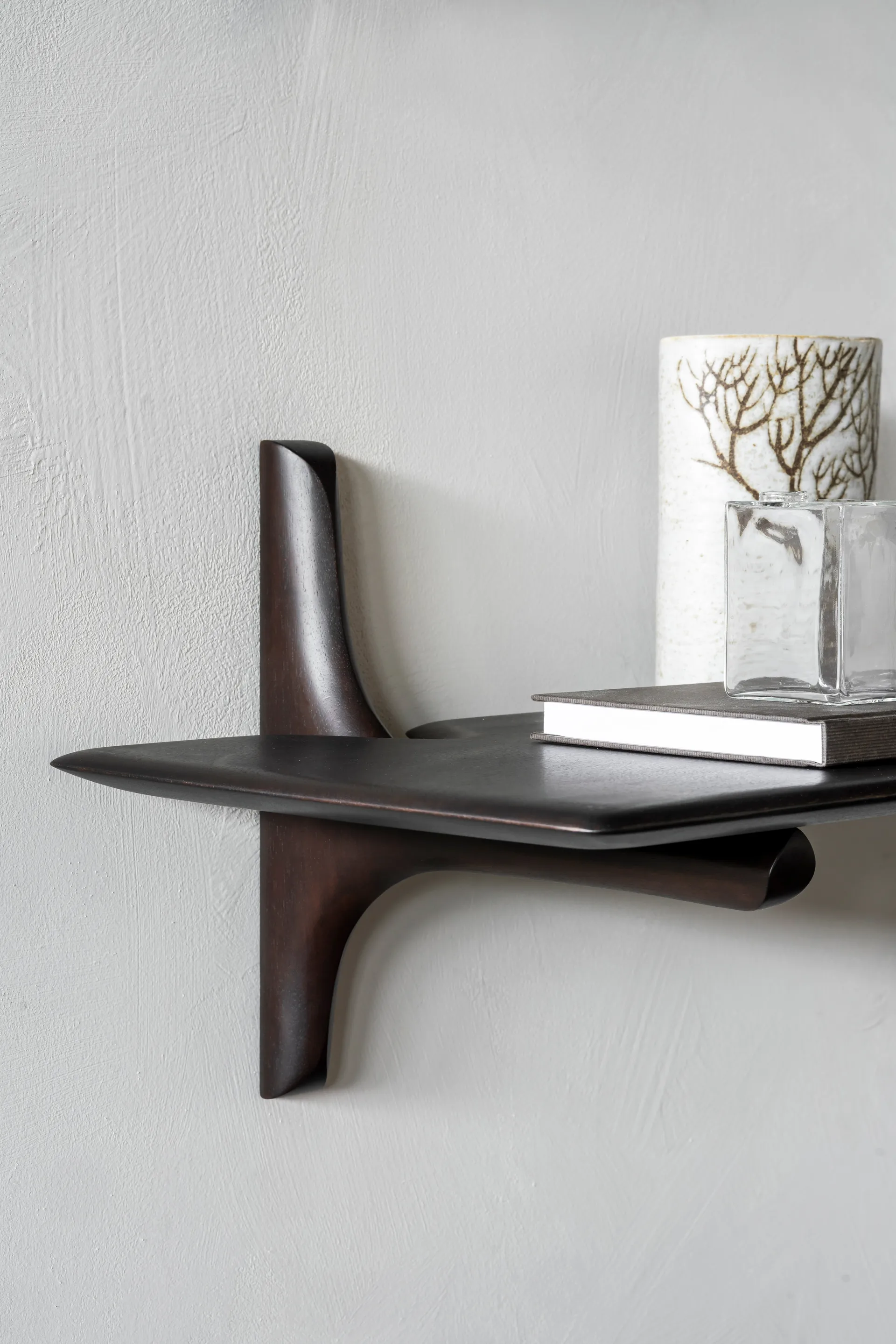 PI vägghylla, Mahogny dark brown 100 cm Ethnicraft