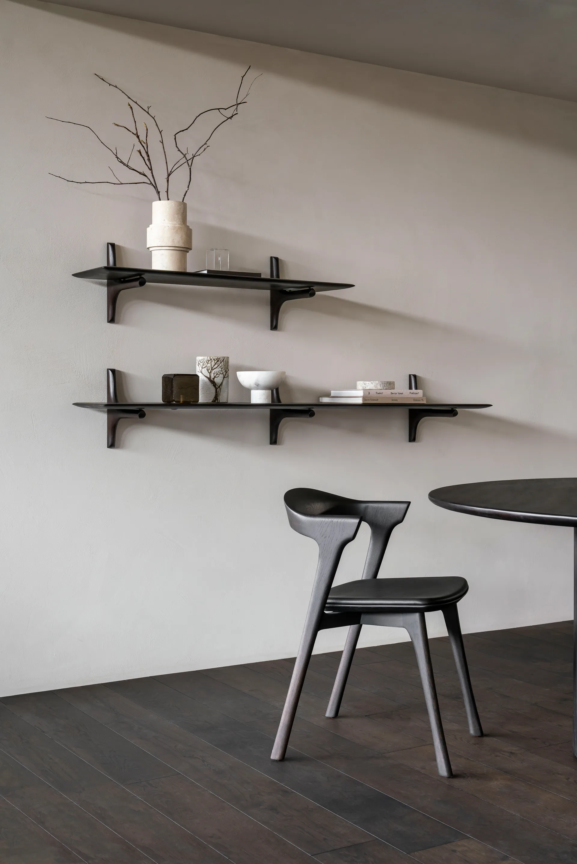 PI vägghylla, Mahogny dark brown 168 cm Ethnicraft