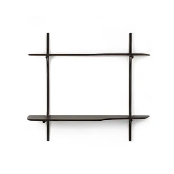 PI väggmonterat skrivbord - Dark brown mahogny, 140x48 cm - Ethnicraft