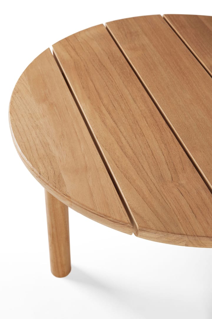 Quatro outdoor soffbord teak, Ø59 cm Ethnicraft