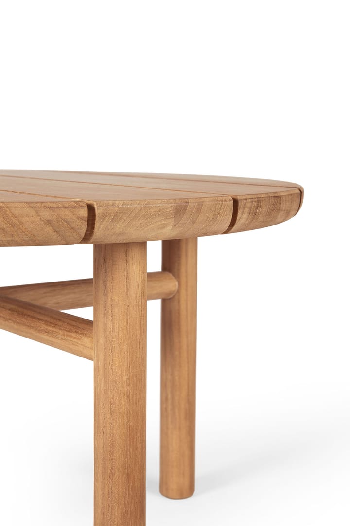 Quatro outdoor soffbord teak, Ø59 cm Ethnicraft