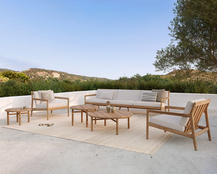 Quatro outdoor soffbord teak, Ø59 cm Ethnicraft