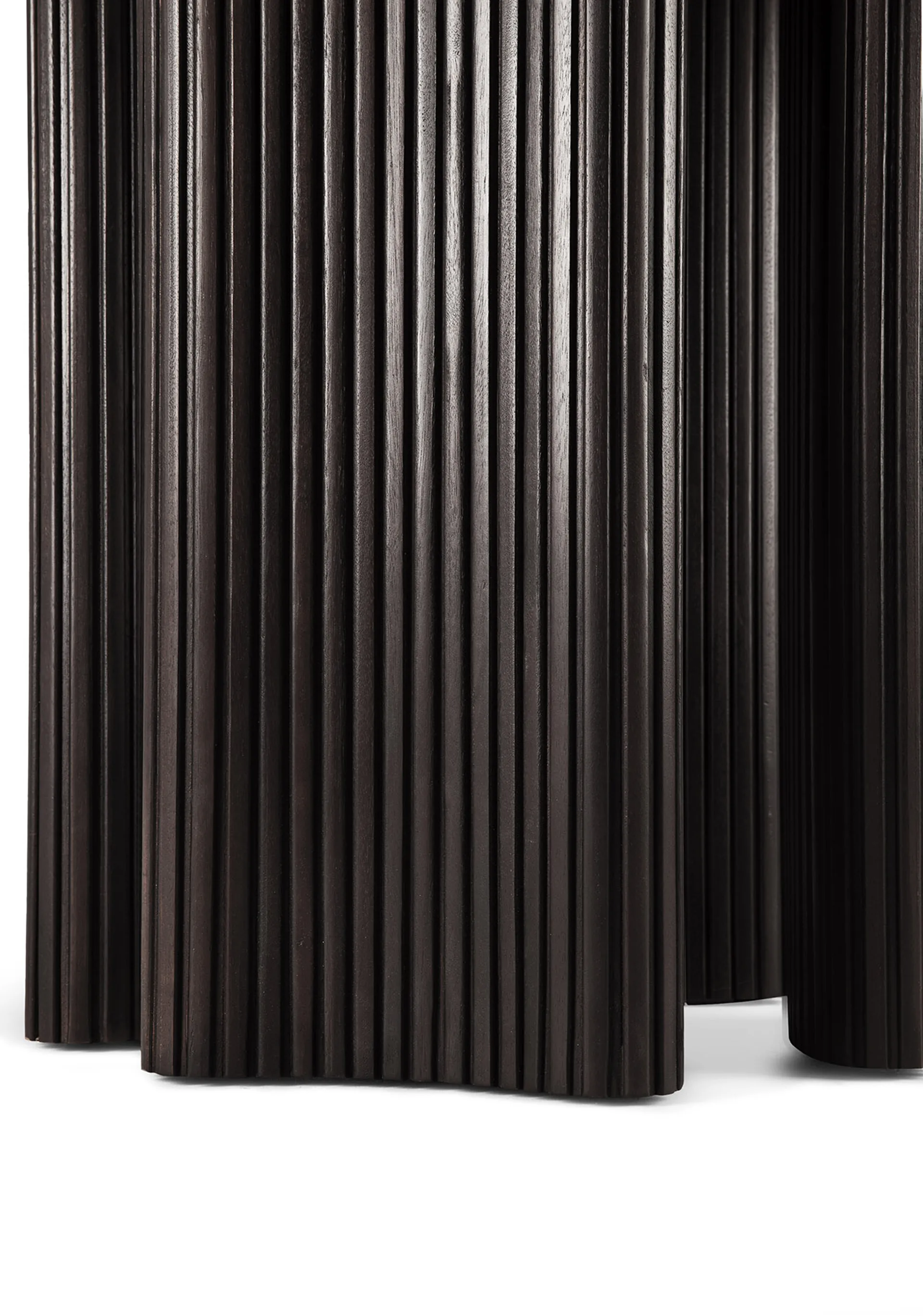 Roller Max matbord, Mörkbrunbetsad mahogny, Ø150 cm Ethnicraft