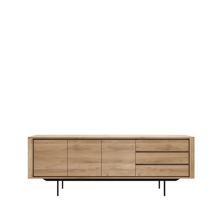 Shadow sideboard - Ek-Wax oil 3 dörrar 3 lådor - Ethnicraft