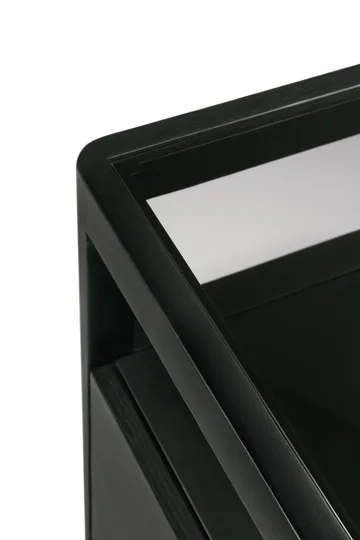 Spindle byrå - Svartlackerad ek, 4 lådor - Ethnicraft