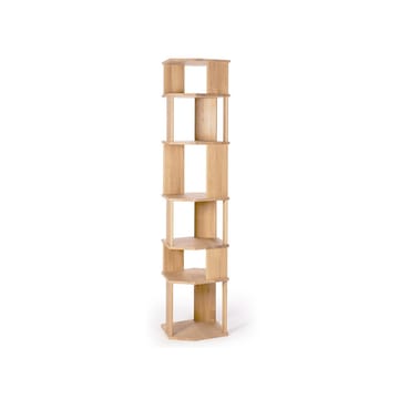 Stairs Column hylla - Oak wax oil 204x45 cm - Ethnicraft