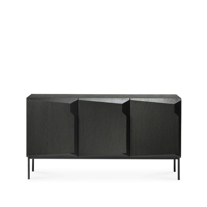 Stairs sideboard 3 dörrar - Svartbetsad ek 150x80x46 cm - Ethnicraft